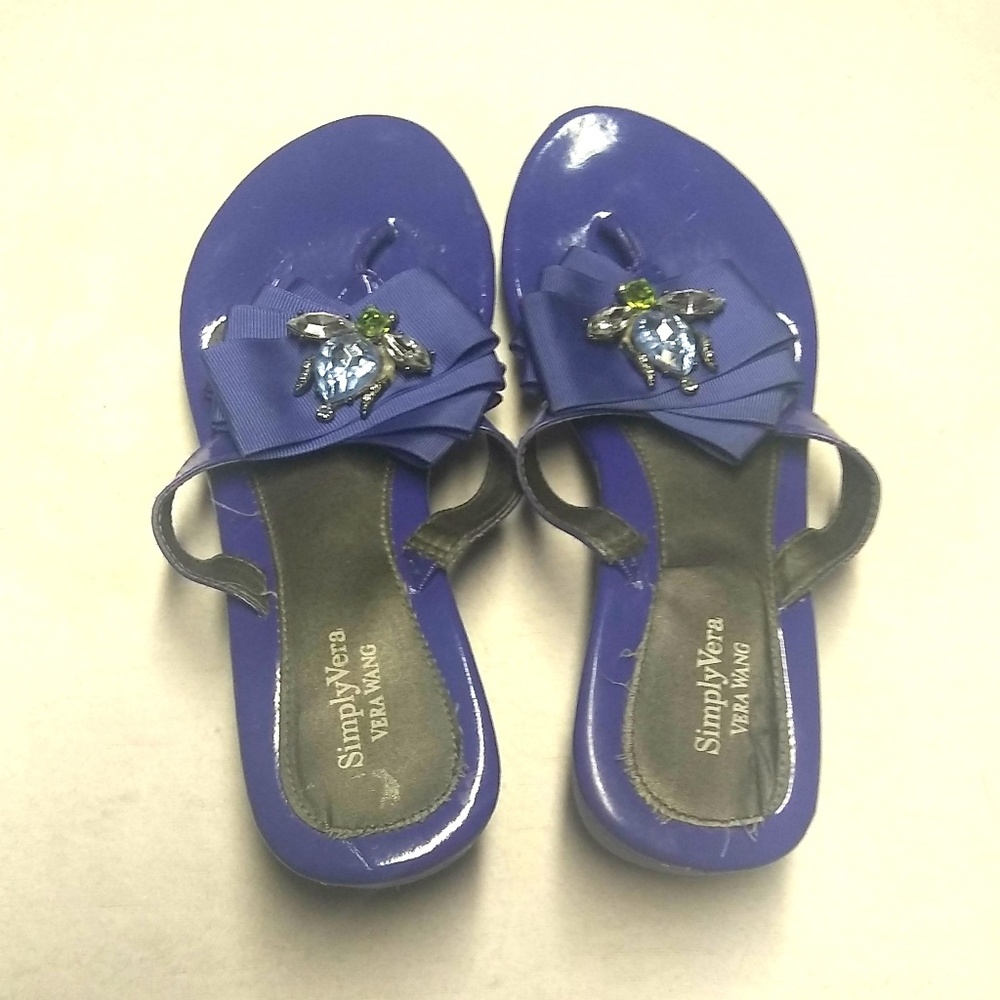 Simply Vera Vera Wang Purple Sandals